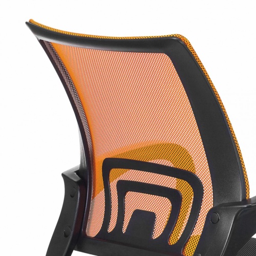Кресло оператора Brabix Fly MG-396 ткань/сетка, черно-оранжевое 532084 фото 5